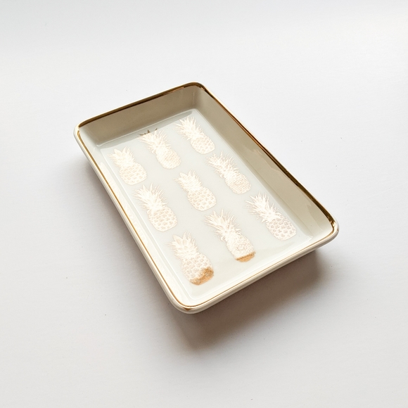 J Crew Gold Pineapple Tray - Picture 9 of 11